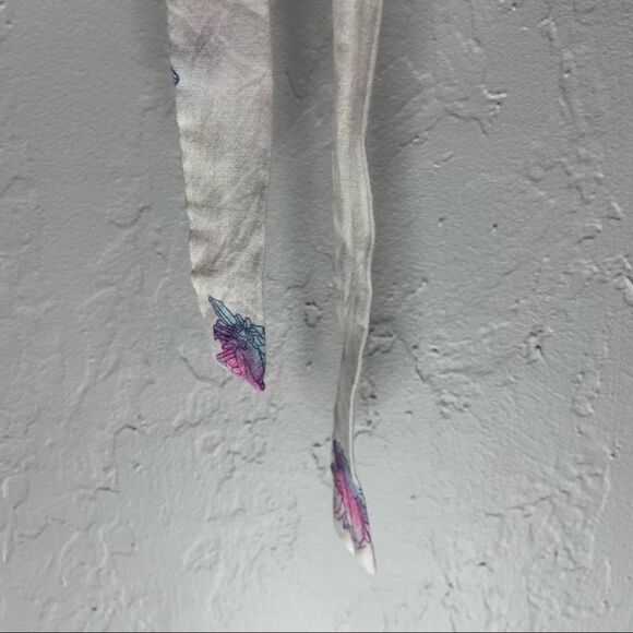 Sz Small Wildfox White Neon Purple Crystal Romper - Picture 4 of 12